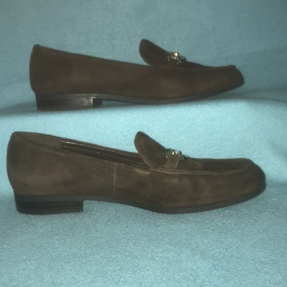 BANDOLINO Lehain brown suede slip on loafer flats made in Italy NEW size 6 - Picture 3 of 7